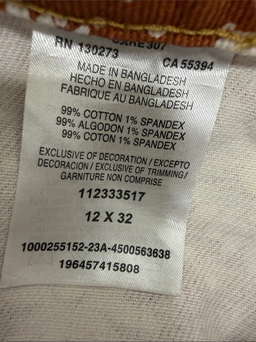 Wrangler Rust Daisy Print Wide-Leg Jeans - Picture 10 of 16
